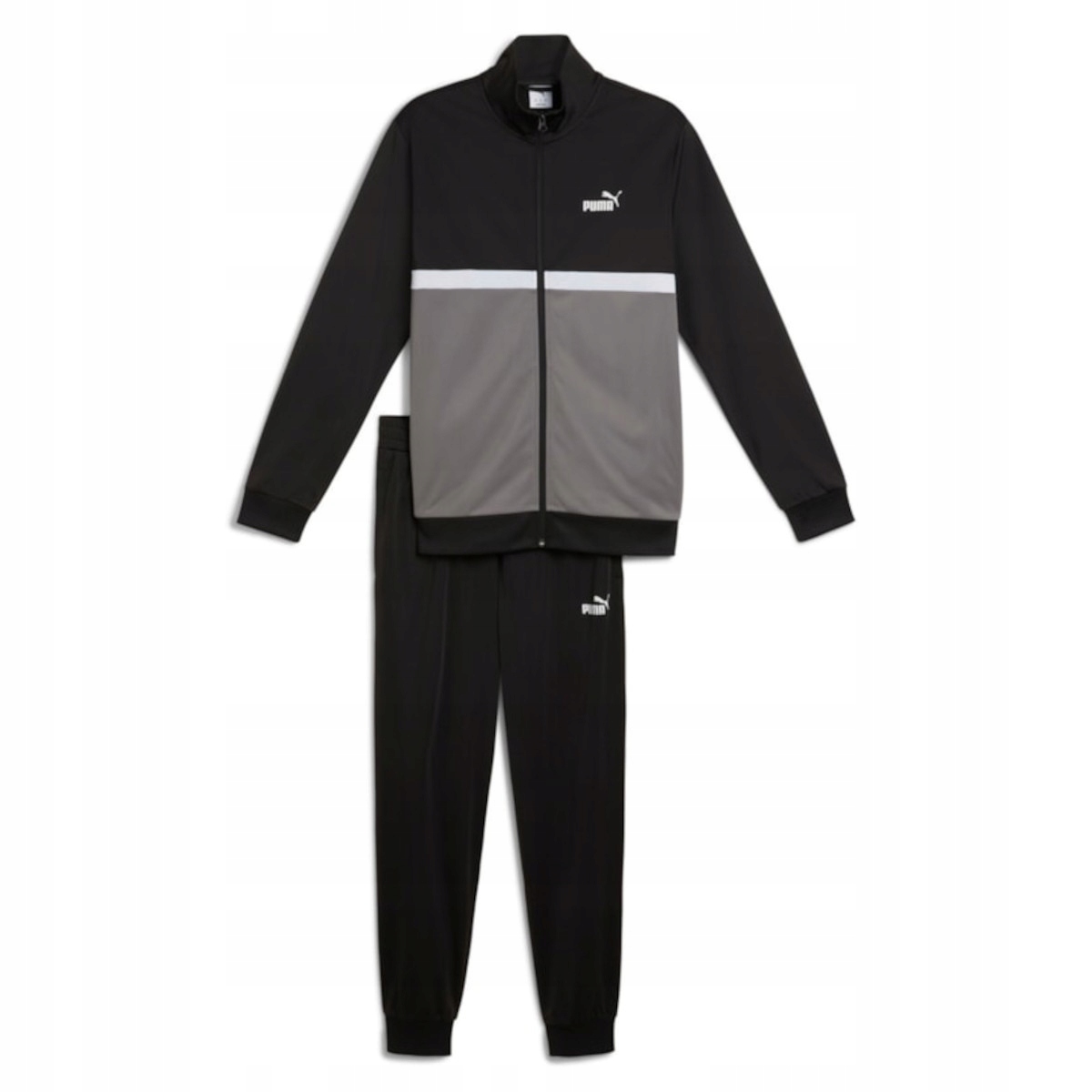 Teplákovka pánský Puma 68485001 Oly Colorblock Suit Černý M