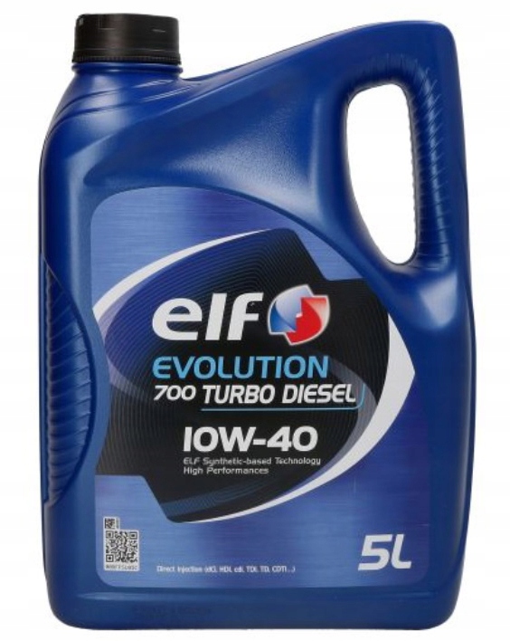 

Olej Elf Evolution 700 Turbo Diesel 10W40 5L