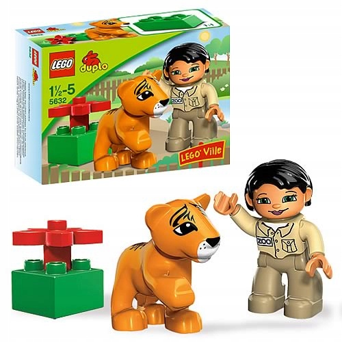 

Lego Duplo 5632 Opiekunka Zwierząt Zoo lwiątko lew