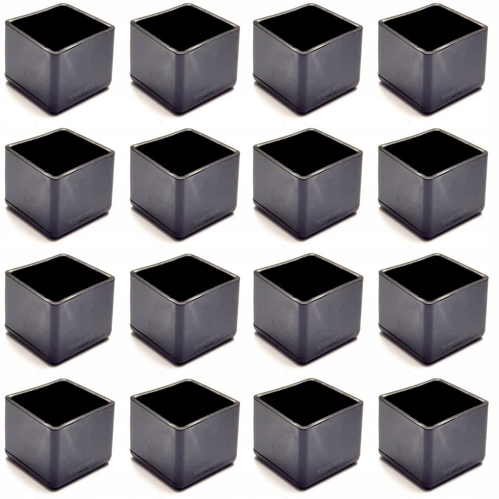 

16x Nakładki nasadki zaślepki nogi krzesła czarne