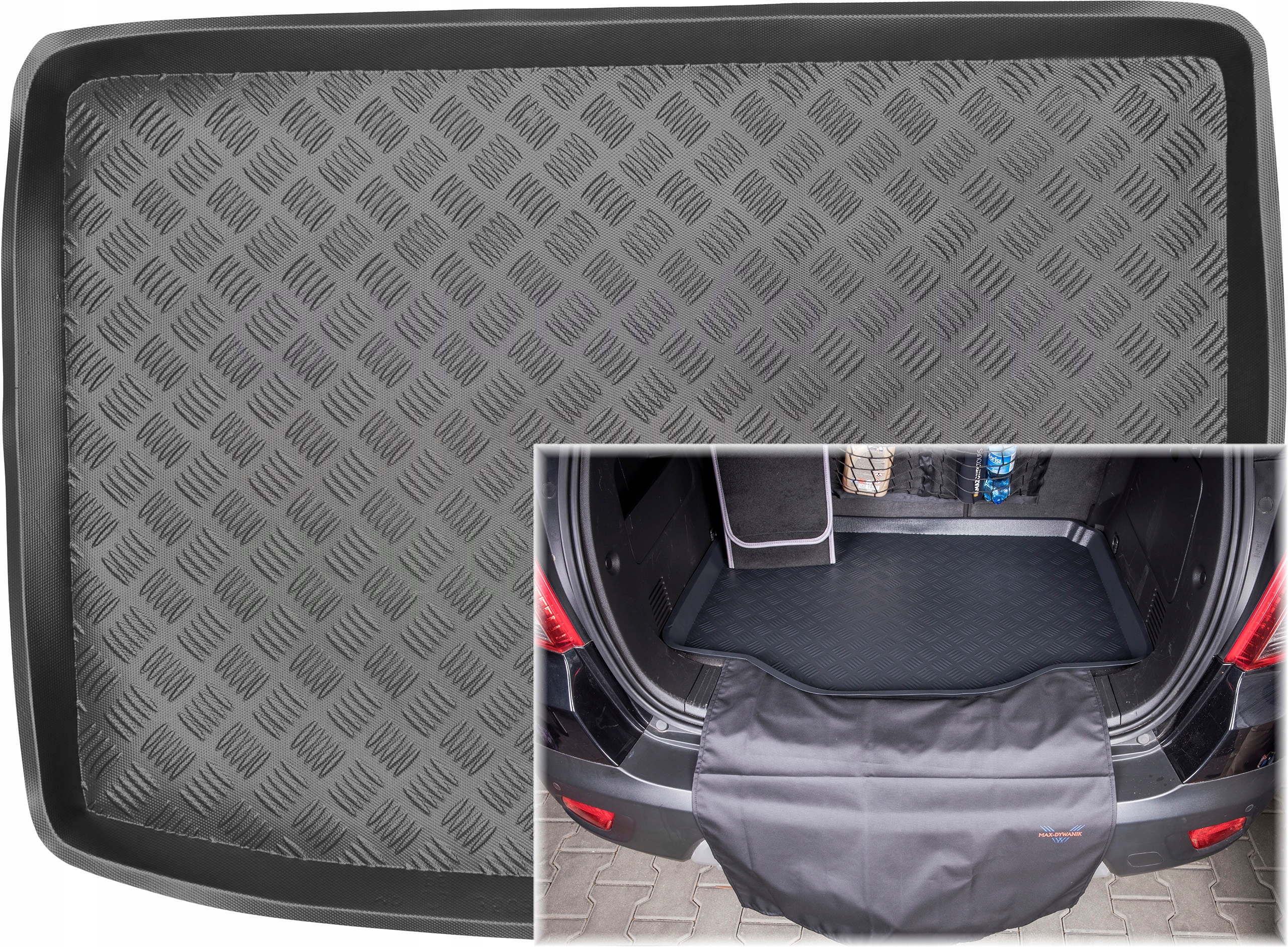 Nissan Juke I 2014-2019 Rohož do kufru krytka MultiProtector