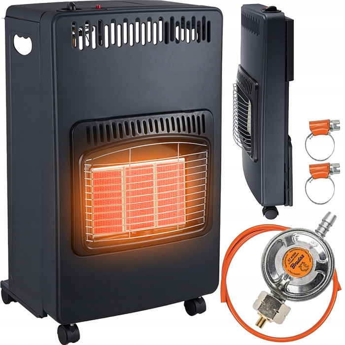 PIECYK PIEC GAZOWY NA BUTLĘ GRZEJNIK +REDUKTOR+WĄŻ