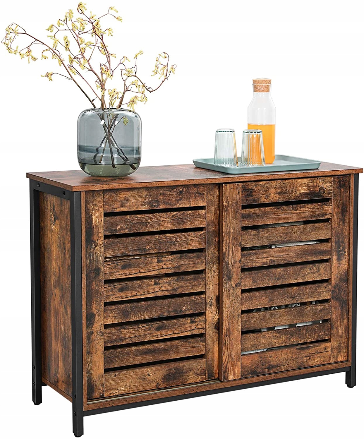 KOMODA SZAFKA RUSTYKALNA VINTAGE INDUSTRIAL 0542 Typ stojące