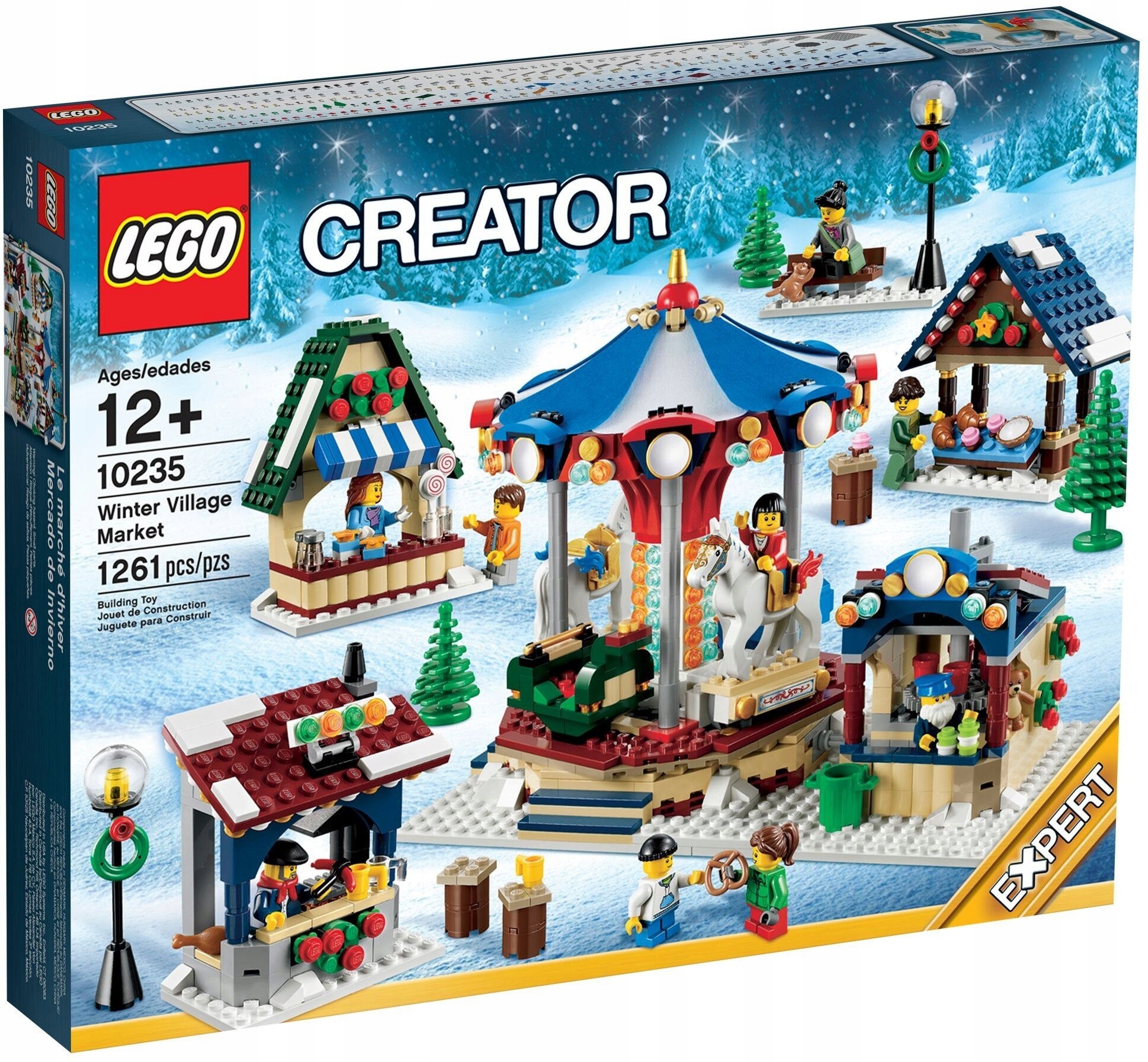 Lego Seasonal – 10235 Trh v zimní vesnici – Nové