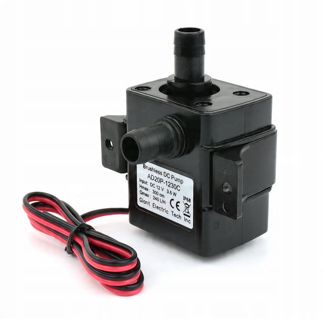 

Pompka Pompa Wody Obiegowa Kaskada Wodna- 12V 3,6W