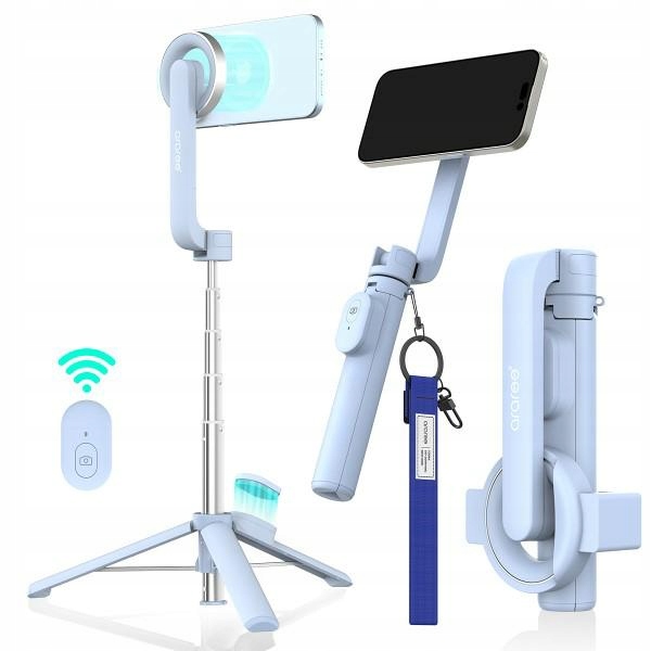Araree Selfie Stick Bluetooth Magfie Pod modrý/modrý MagSafe Tripod AR60