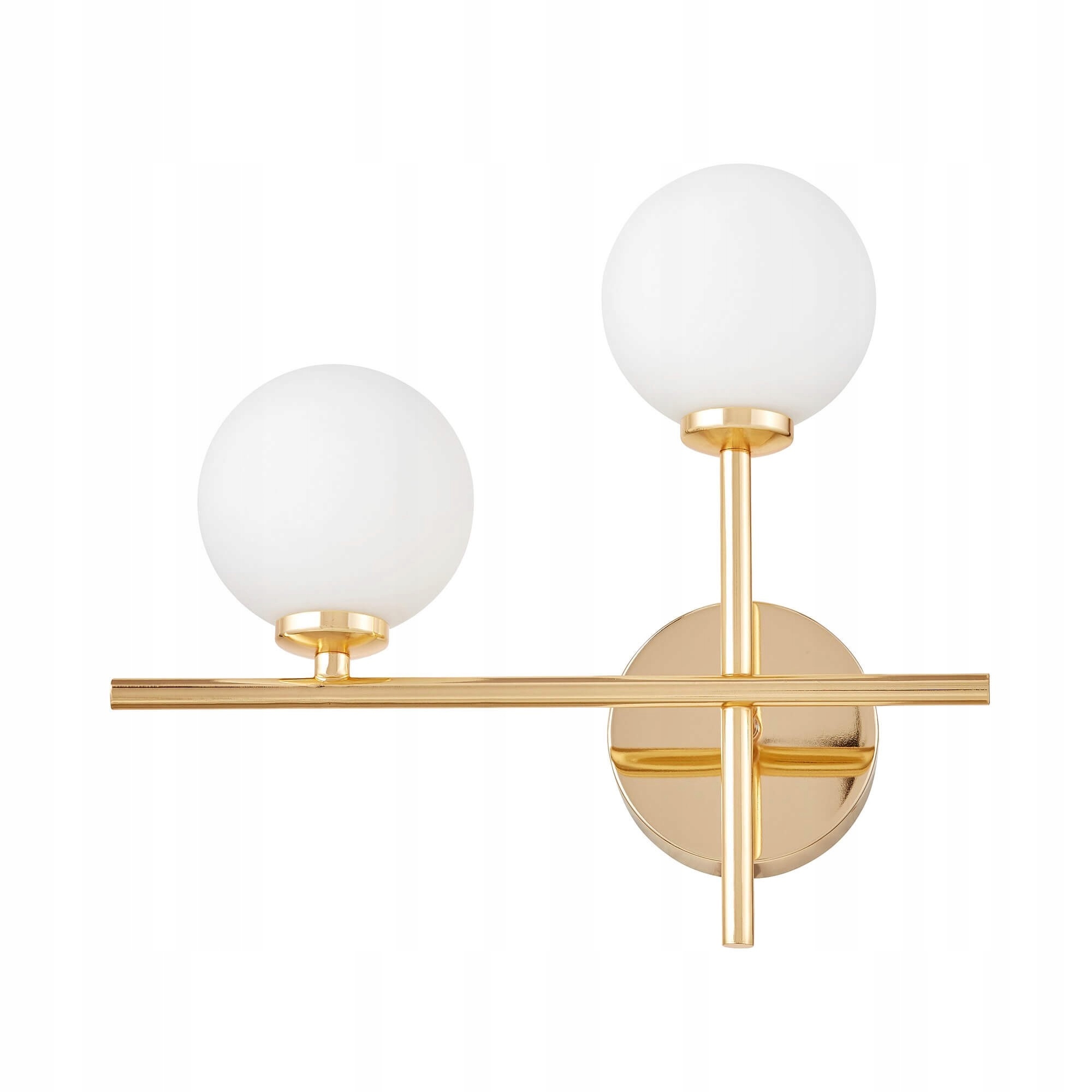 Kinkiet Lampa Ścienna Złota Marsiada Lumina Deco