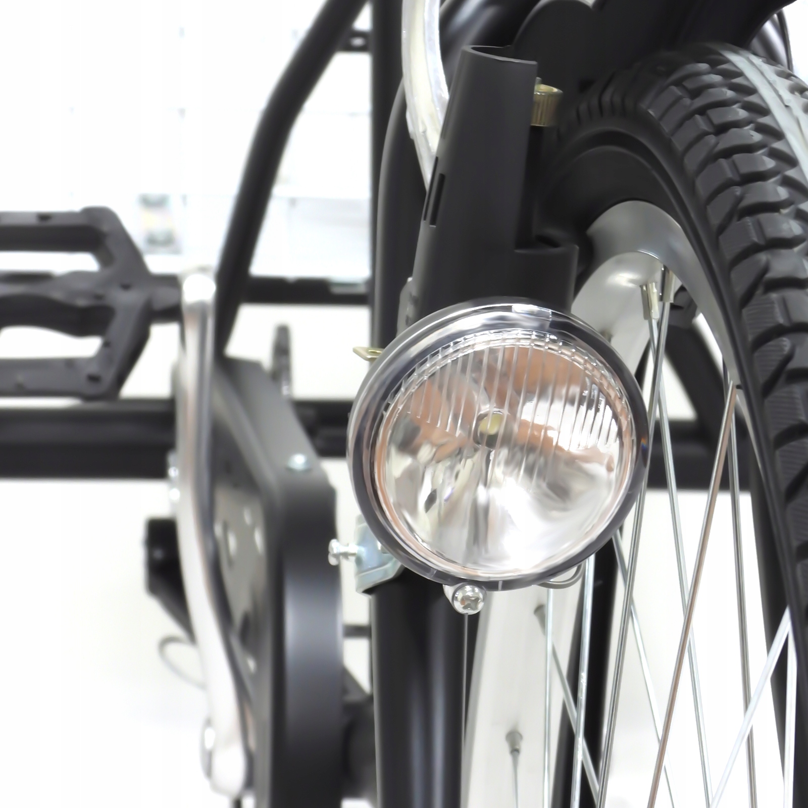 ROWER 3 KOŁOWY DLA DOROSŁYCH 24' 6 BIEG Z ŚWIATŁA Marka inna