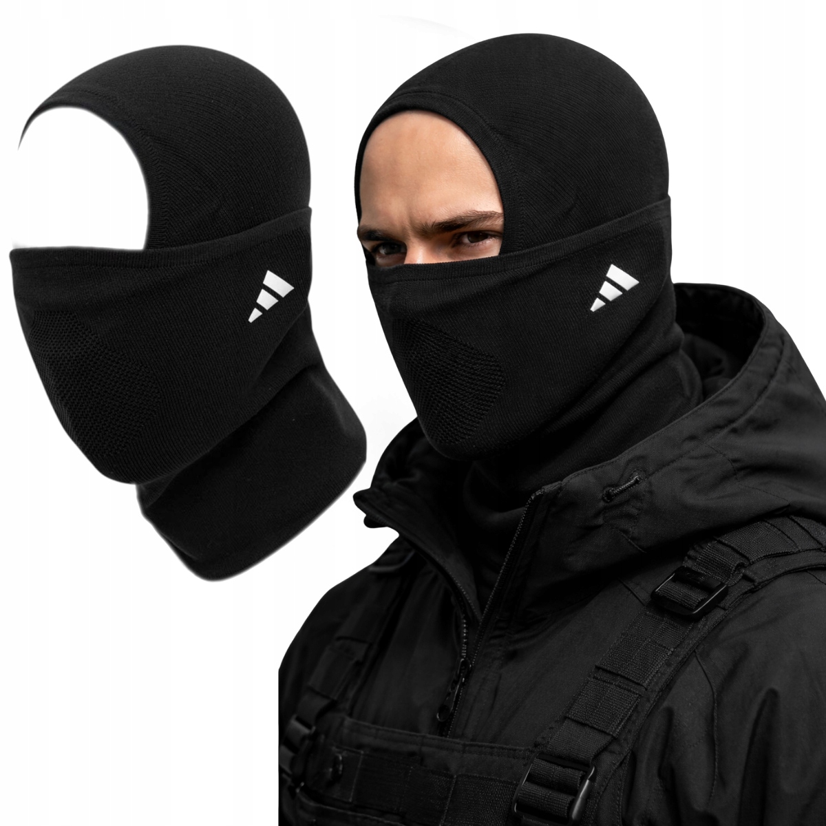 Komin Adidas Tiro Neck Warmer Kominiarka Oddychajaca Czarny Pod Kask r. S