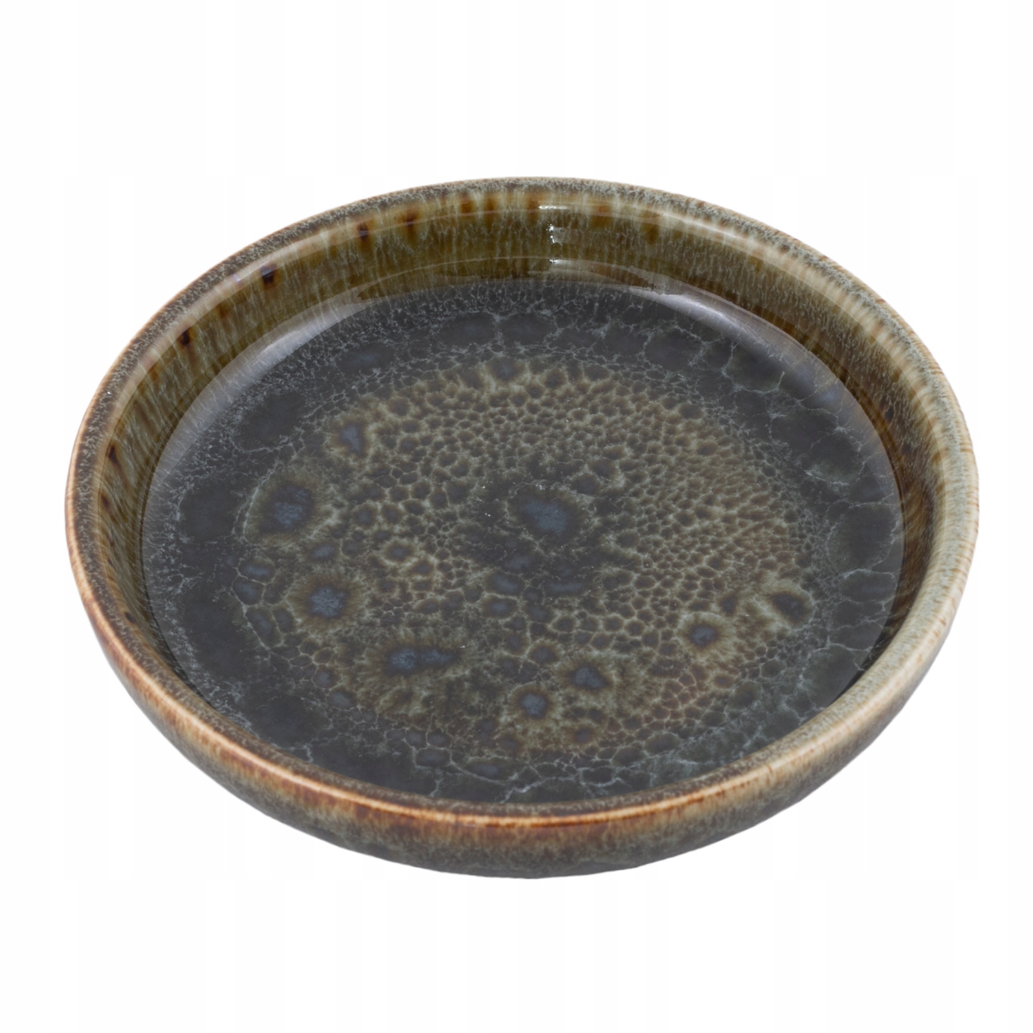 

Mydelniczka Mydelnica ciemna zieleń ceramiczna