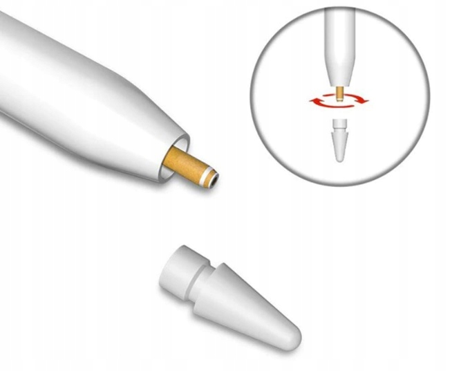 Końcówka do APPLE PENCIL 1/2 Typ Pozostałe