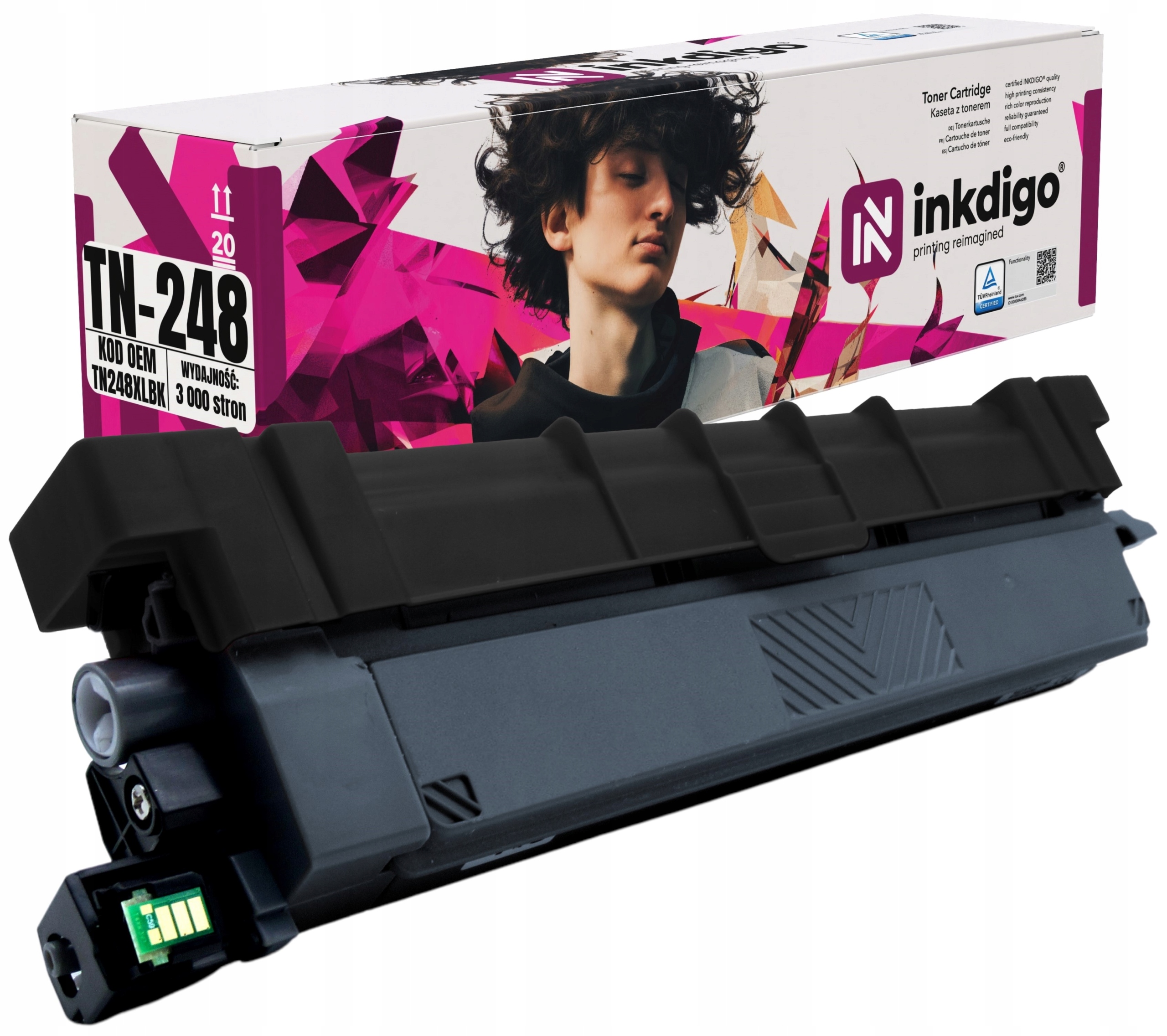 Toner TN-248BK – Náhrada Pro Tiskárny Brother DCP-L3520CDW MFC-L3760CDW
