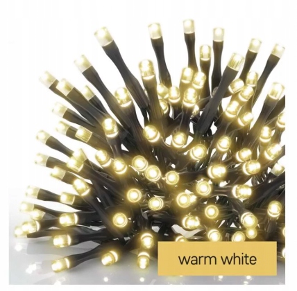 

Lampki choinkowe Led łańcuch 100LED 10m Ww IP44