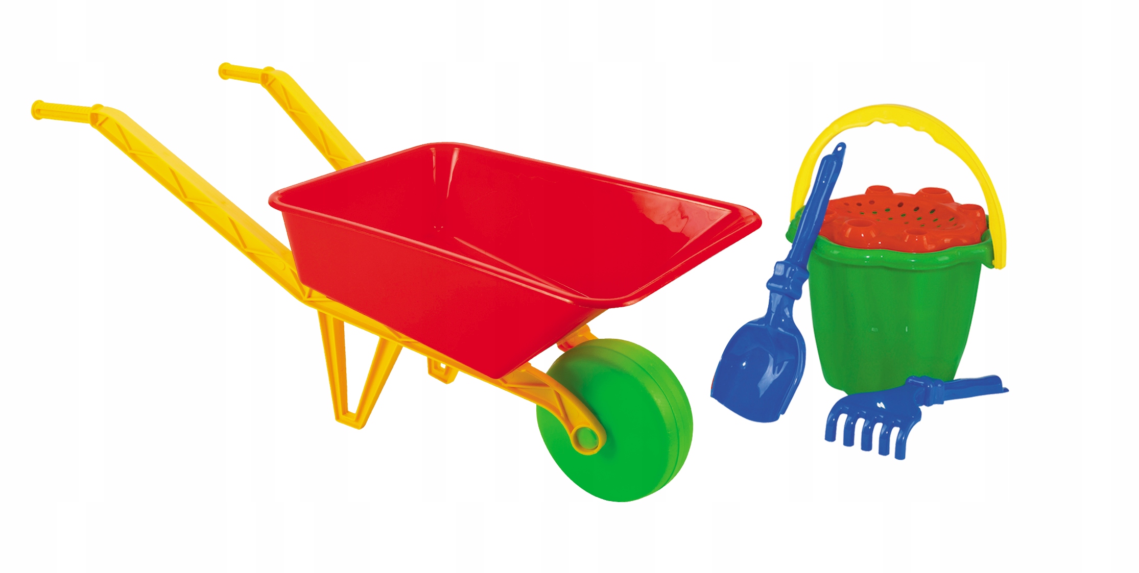 Taczka z wiaderkiem Zestaw Bączek 5905914001578