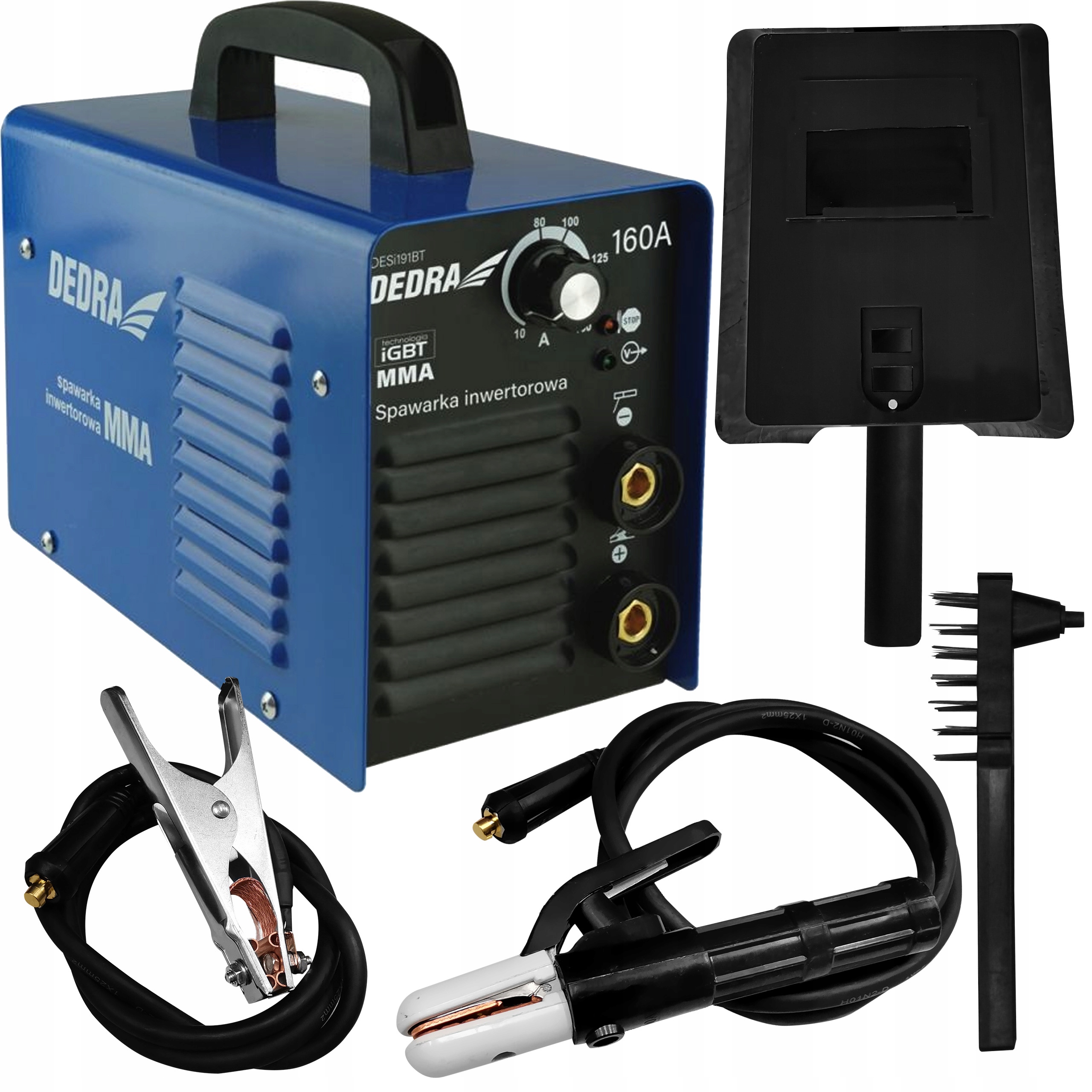 Spawarka inwertorowa Dedra 20-160 A 230 0 kVA