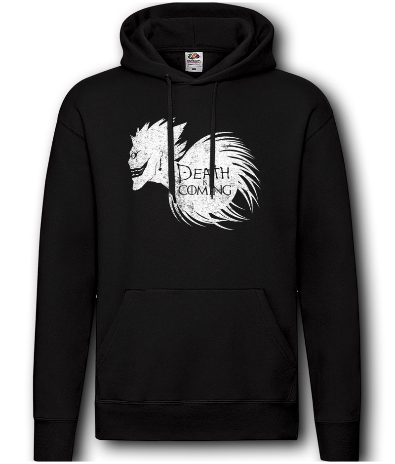

Gruba Bluza z kapturem Death Note is Coming XL