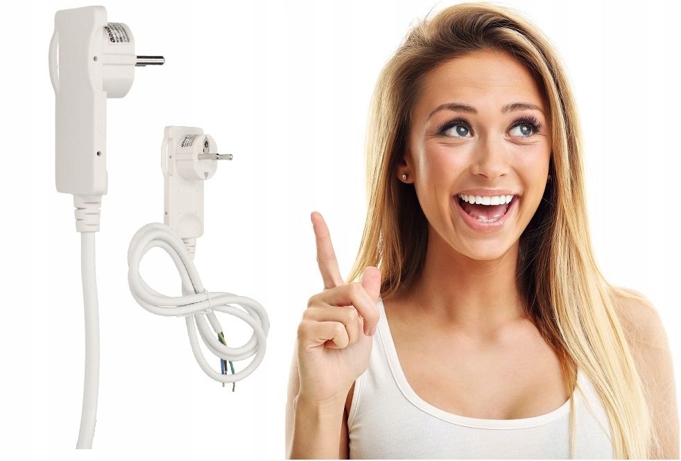 

Wtyczka Meblowa Ultra Płaska 2 OR-AE-1312