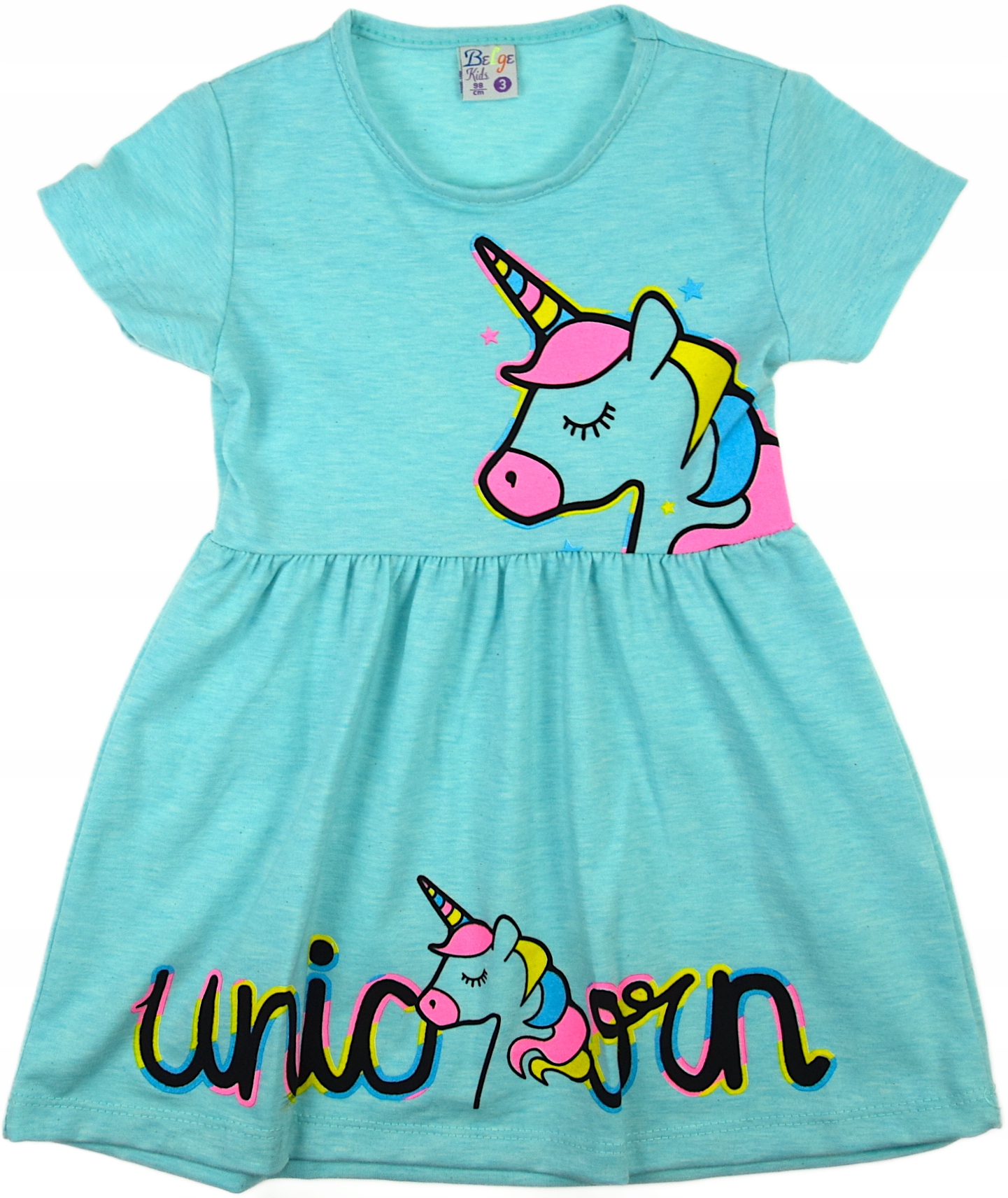 

Sukienka Sukieneczka Kr Rękaw Unicorn 116