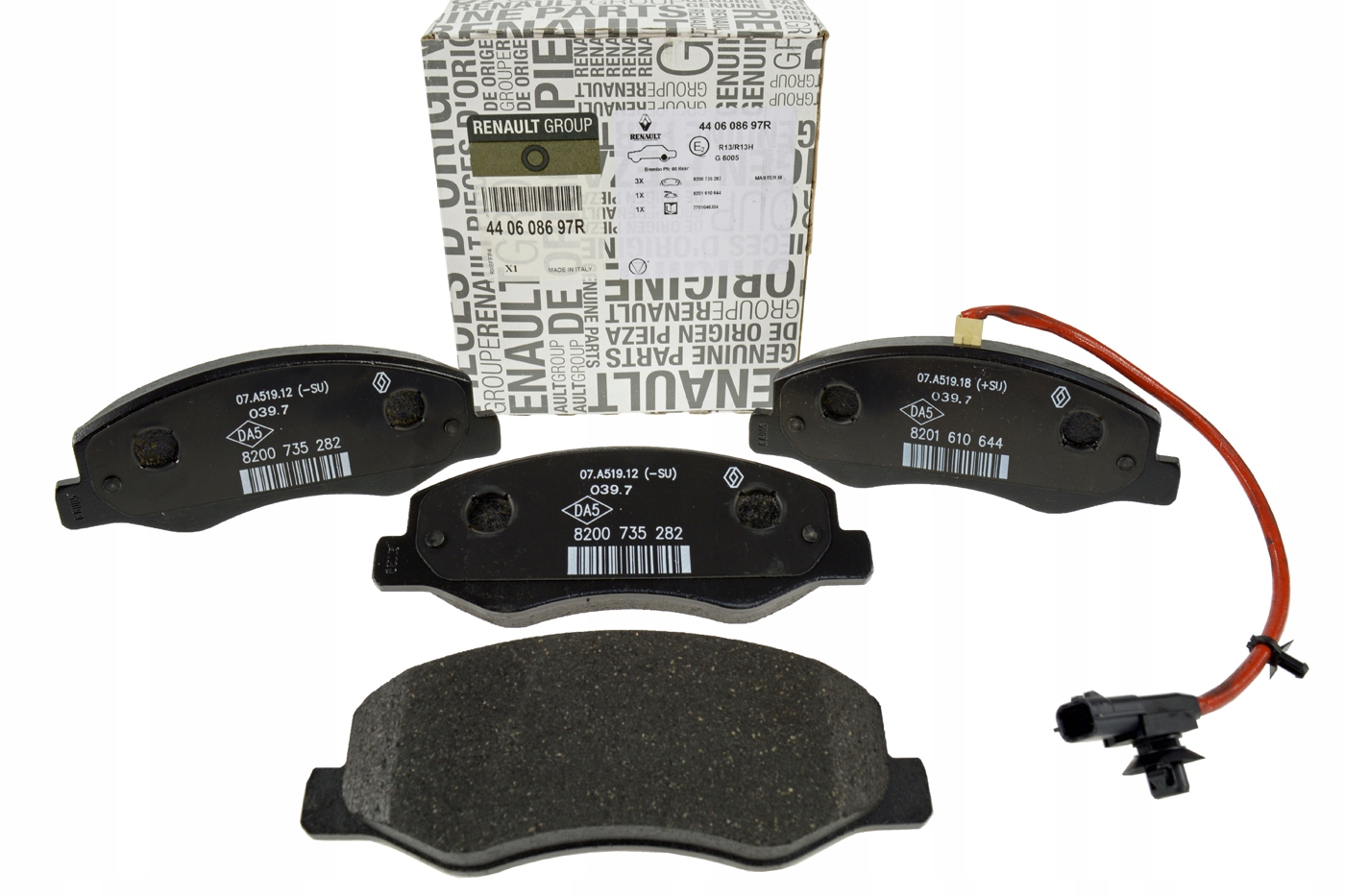 

Klocki Tył Master III 8200735282 440608697R Oryg!