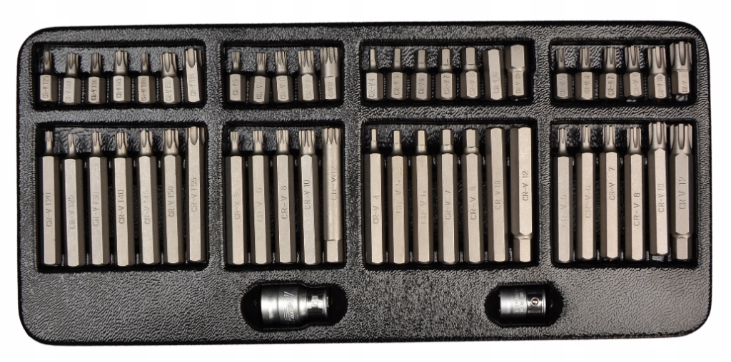 Vložka do skříňky Sada bitů bez objímek 52 ks Farys FR1847