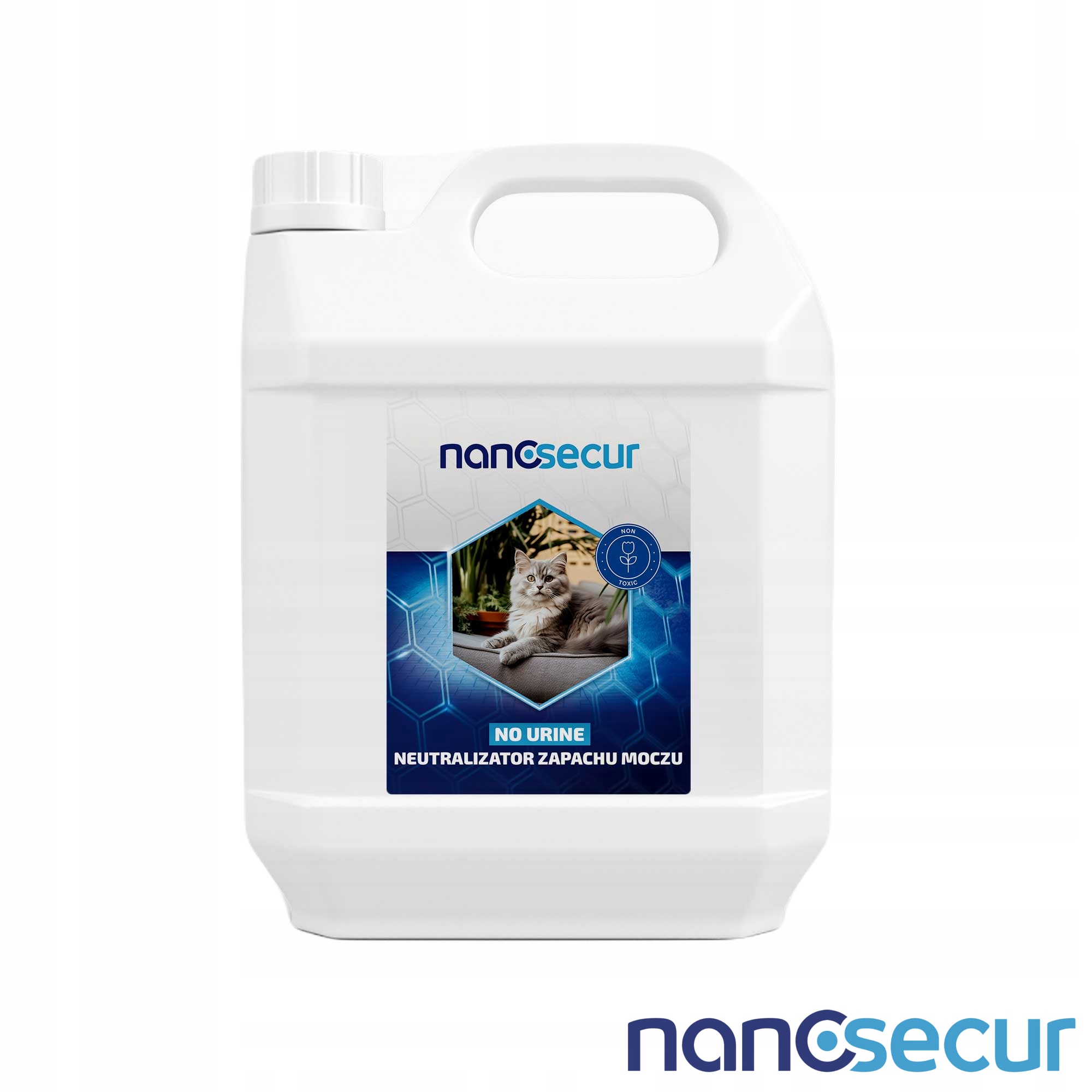 Nanosecur No Urine Neutralizator Usuwanie zapachu moczu odorów zwierzęcych