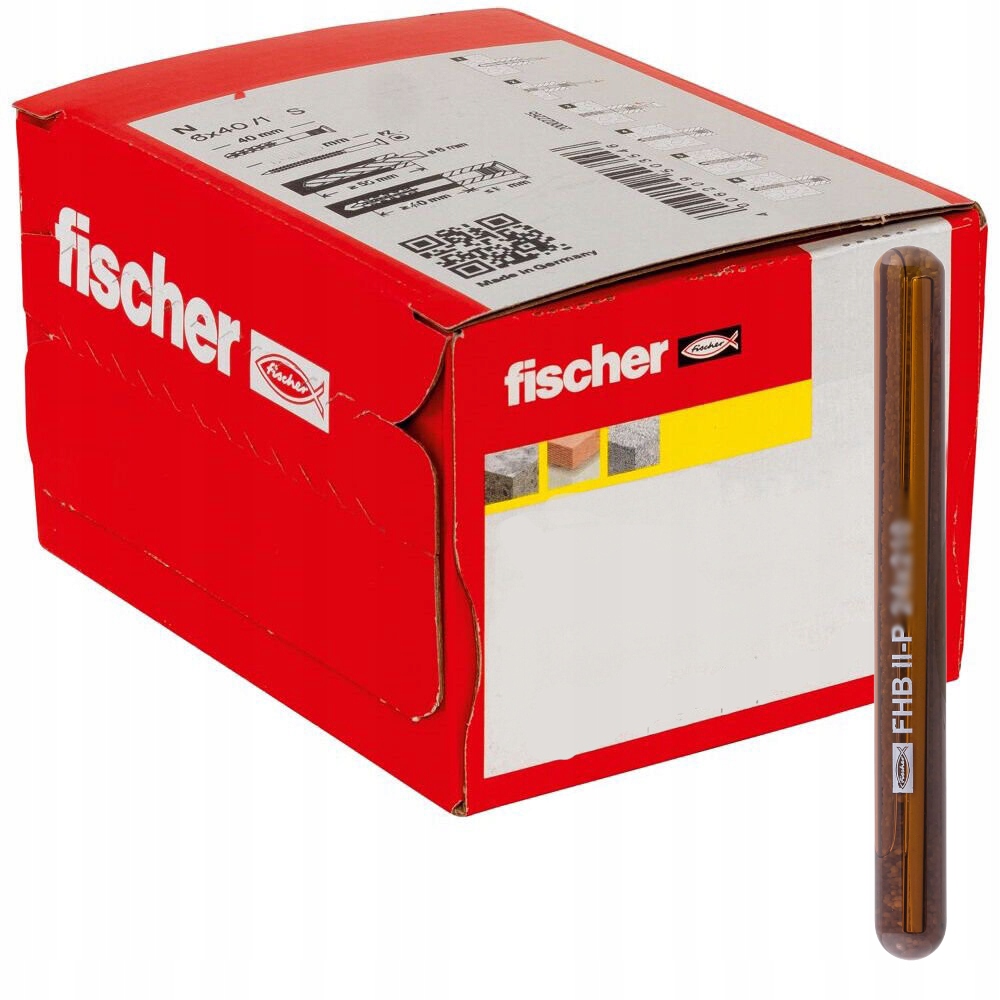 Fischer Ampulka Fhb Ii-p 16 x 125 10ks