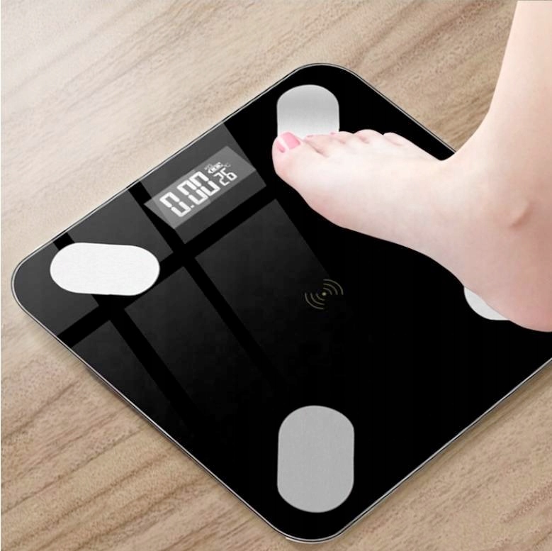 WAGA ŁAZIENKOWA ANALITYCZNA SLIM 180KG SMART SZKLANA ANDROID iOS PRECYZYJNA Kod producenta WAGA ŁAZIENKOWA ANALITYCZNA SMART 25w1 + BAT