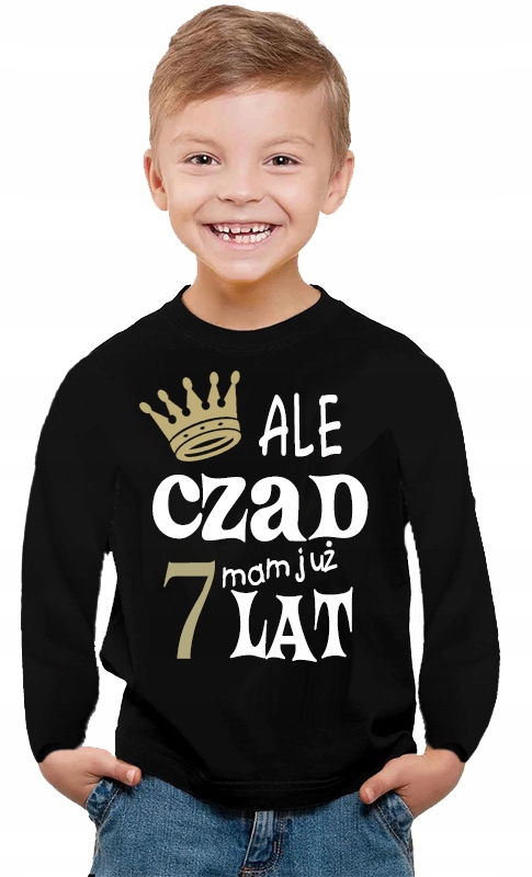 

T-shirt Koszulka urodzinowa Ale Czad Mam 7 Lat