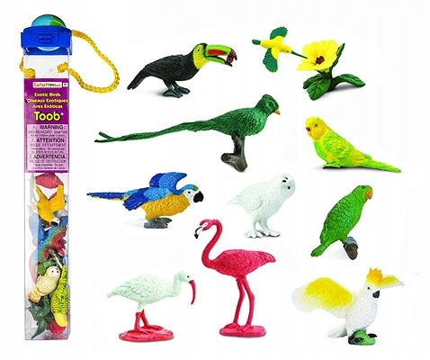 

Safari Ltd Zestaw figurek Egzotyczne Ptaki
