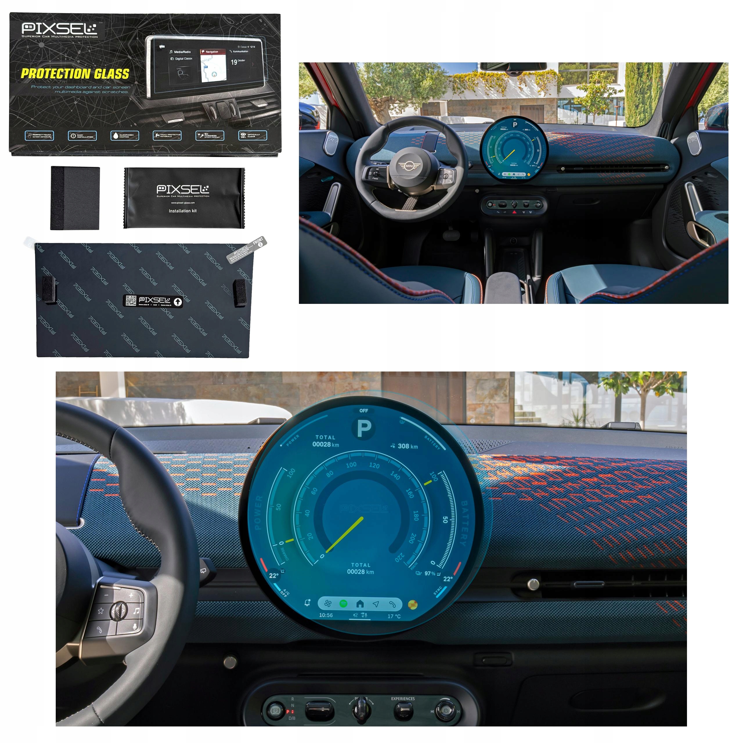 Antyodciskowe Matowe Szkło Ochronne Mini ACEMAN-14.1“ 2024-na monitor