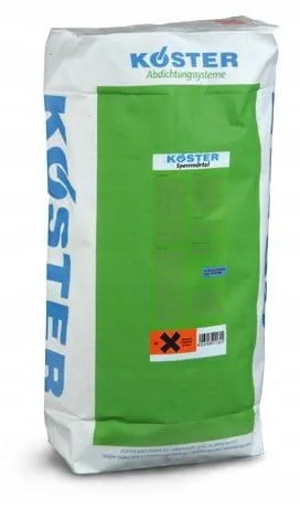 Zaprawa wodoszczelna pęczniejąca uszczelnienie Koester Sperrmortel Fix 25KG
