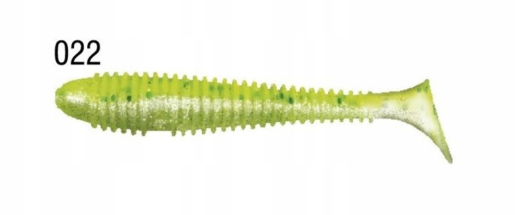 5x Guma, Gumy Na Sandacza Szczupaka Grubber Shad 12cm 022 Konger