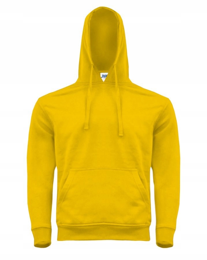 

Bluza męska Kangurka Z Kapturem Jhk, żółta XL