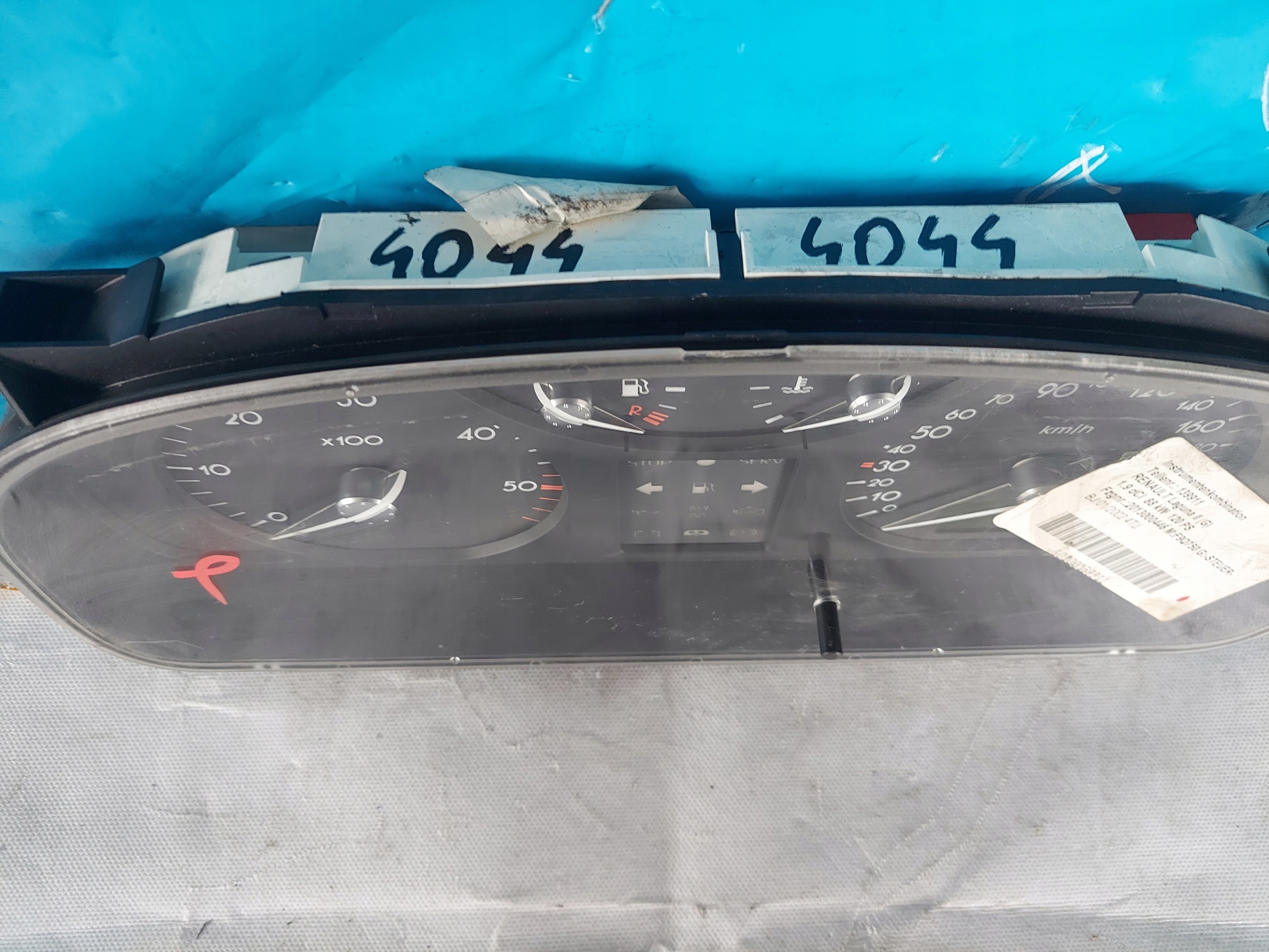 dials clock LAGUNA II 1.9 DCI 8200218863