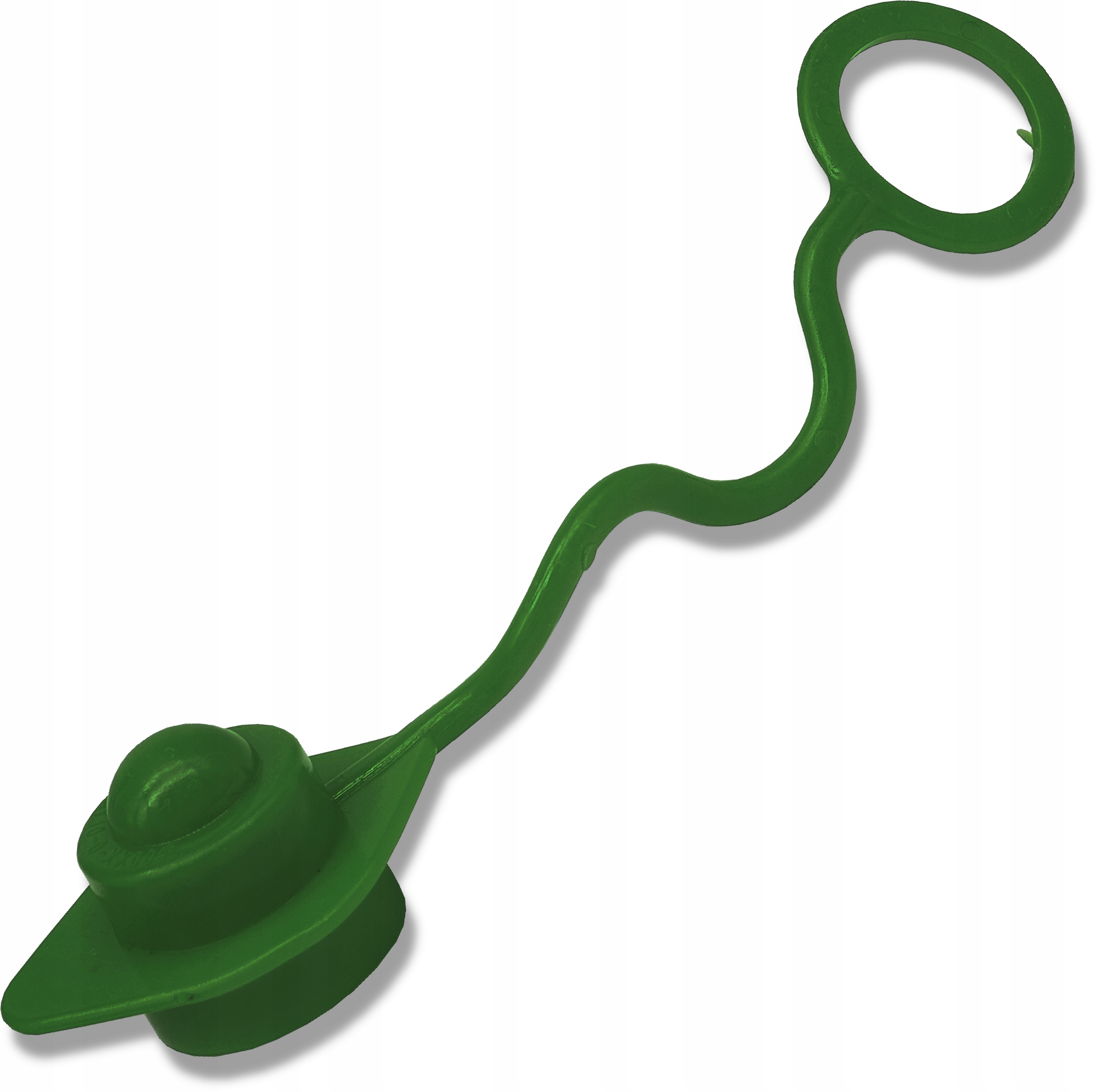 ZAŚLEPKA OSŁONA PRZECIWPYŁOWA WTYCZKI EURO ZIELONA