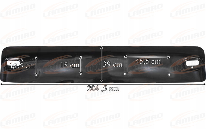 MAN TGS TGA M/L TGM TGS SPOILER PANEL OWIEWKA OSŁONA PRZECIWSŁONECZNA Numer katalogowy części 340-10EX2