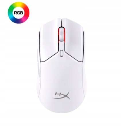 Hp HyperX Pulsefire Haste 2 Mini bezdrátová herní myš (bílá)