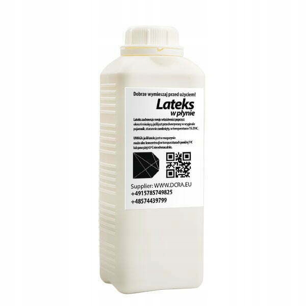 Liquid Latex Tekutý Přírodní tekutý latex Latex pro umělé 2 kg