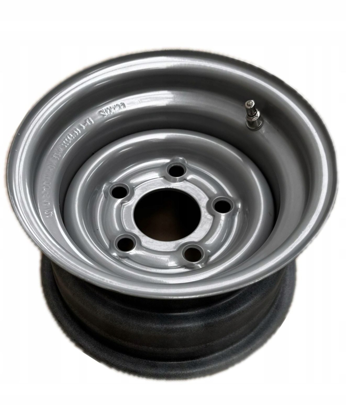 Ocelový ráfek 10 palců 6J R10 ET-4 5x112 pro přívěs odtahového vozu 66,5 mm nový