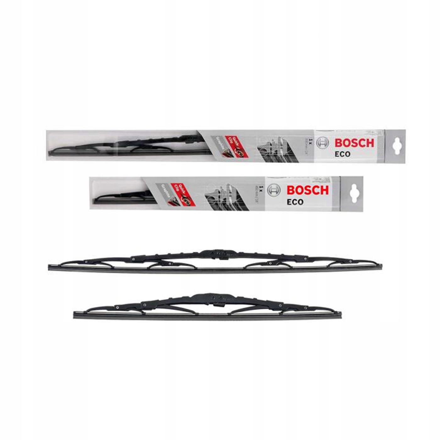 Bosch Eco Wycieraczki Przód 530/500 53C+50C Zestaw