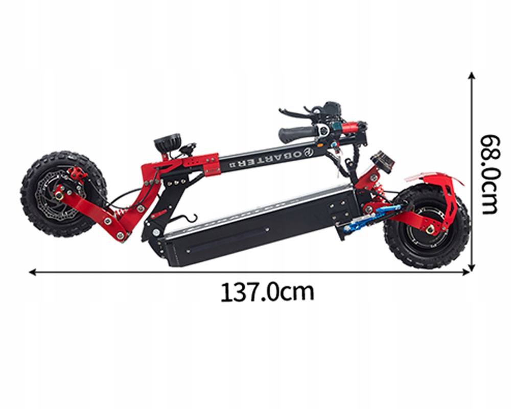 OBARTER X3 11 inch 2400W 48V Electric Scooter Brand Obarter