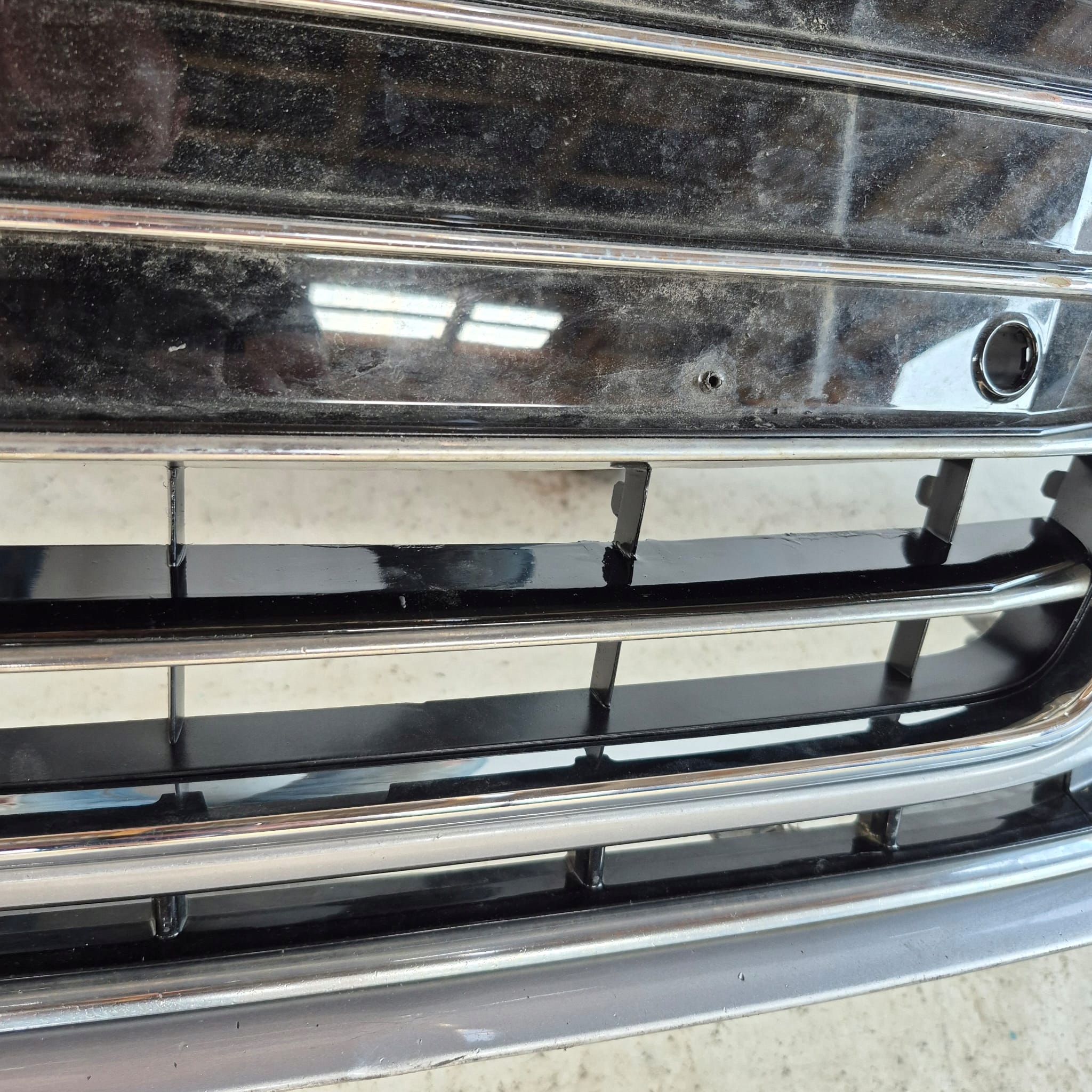 AUDI A6 C7 4G LIFT 14-18 bumper front front washer PDC
