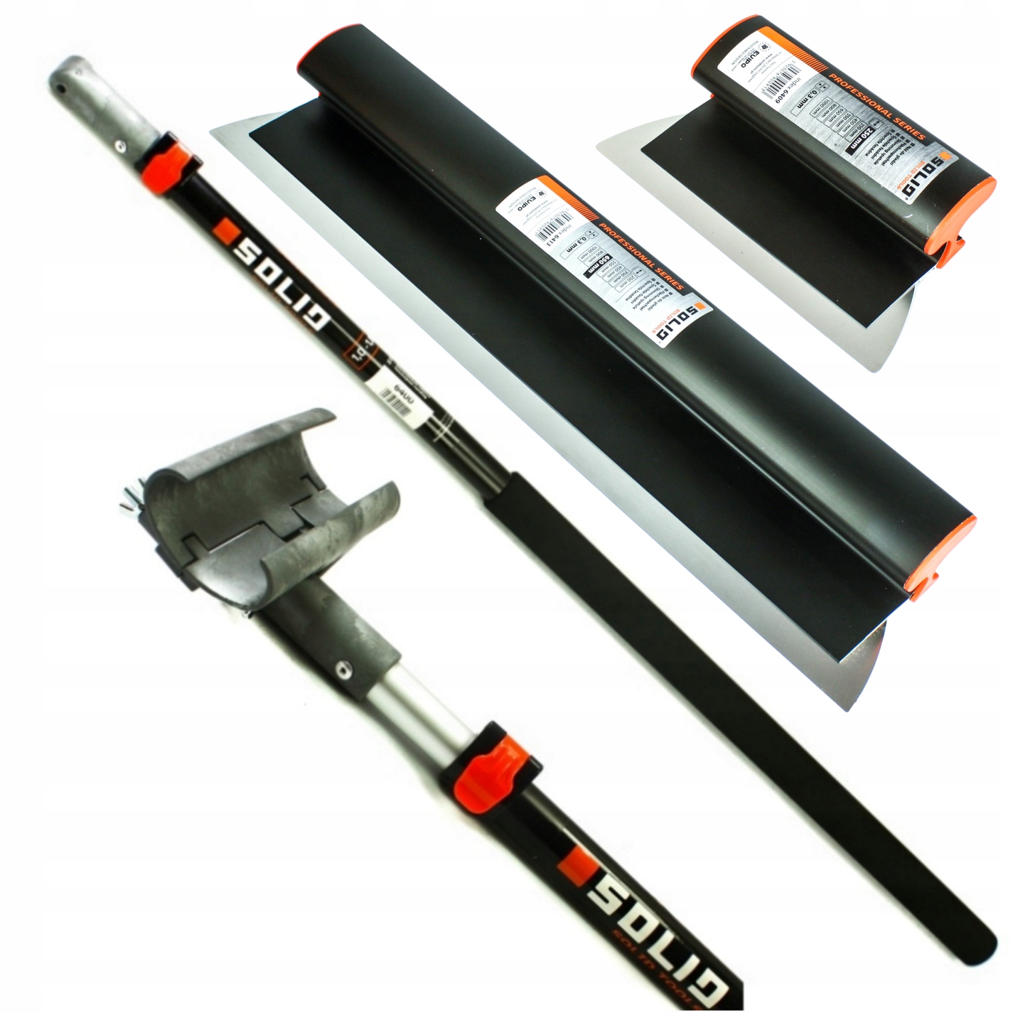 Solid Nůž Na Hladítko 65cm 25cm Teleskopická Hůl