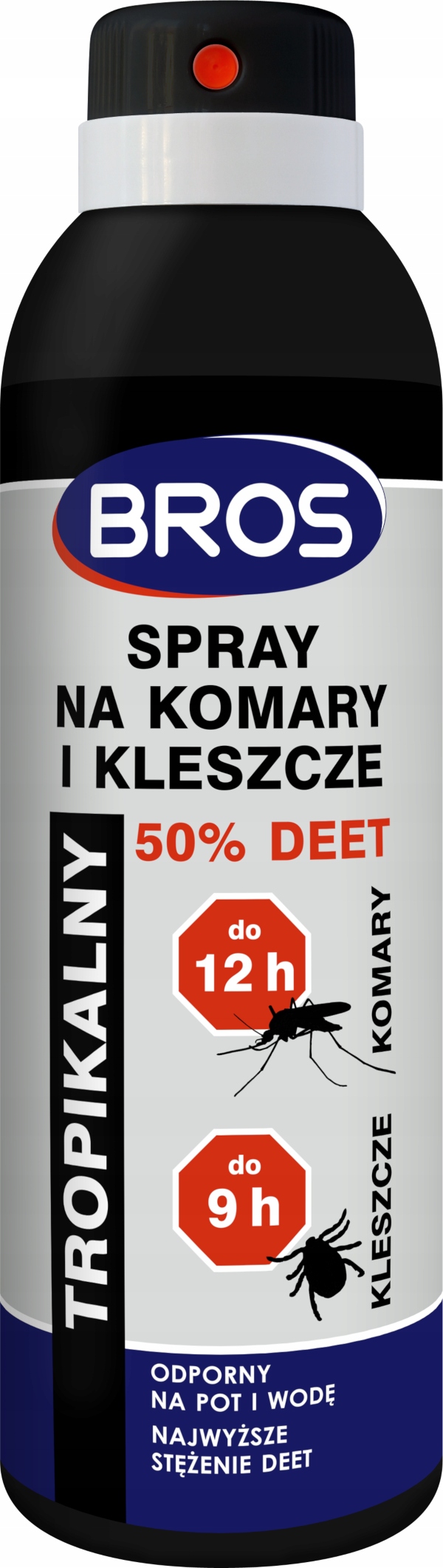 BROS Spray DEET 50% na komary i kleszcze