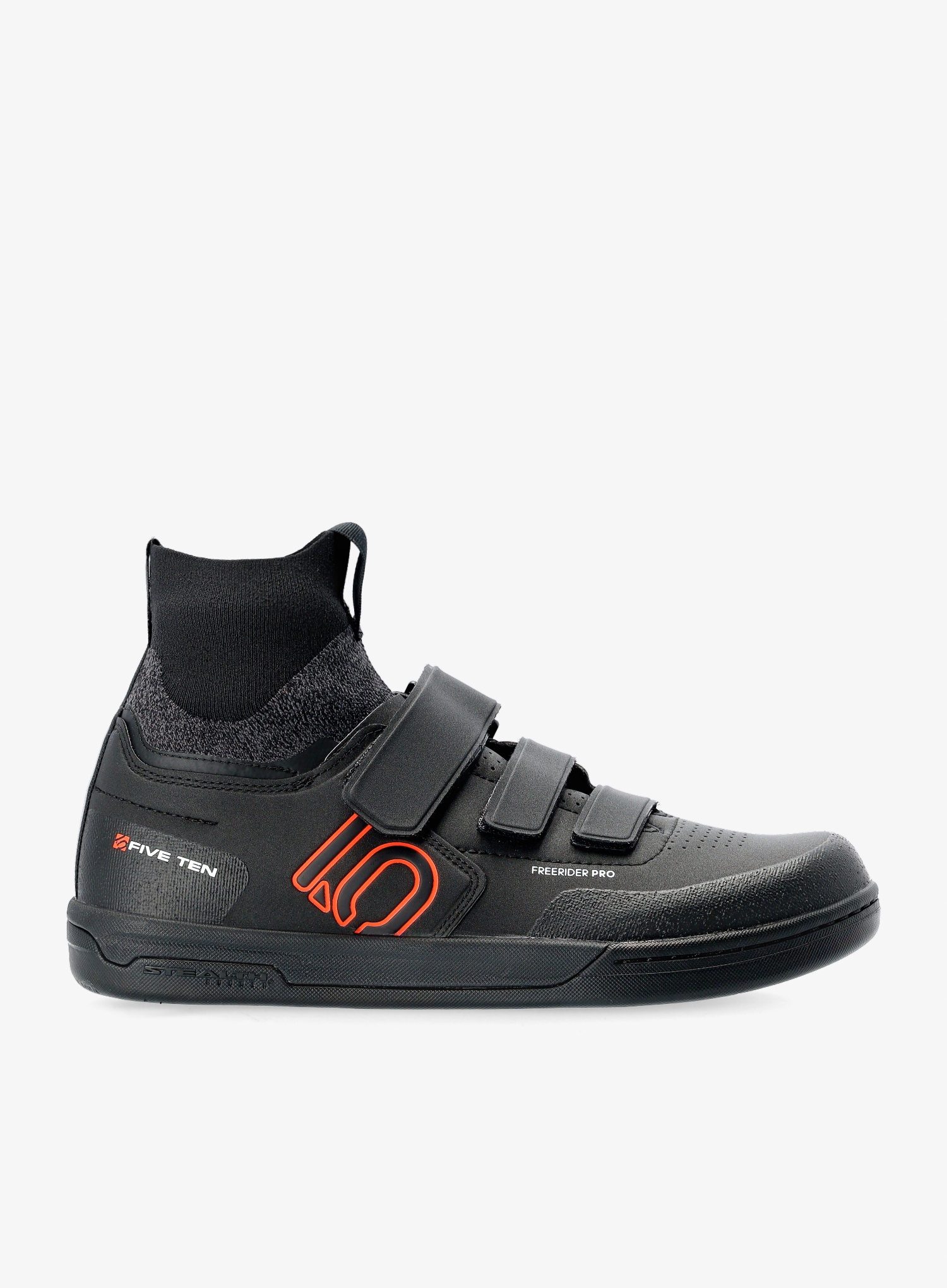 Cyklistické boty Five Ten Freerider Pro Mid Vcs černá/červená/šedá 48