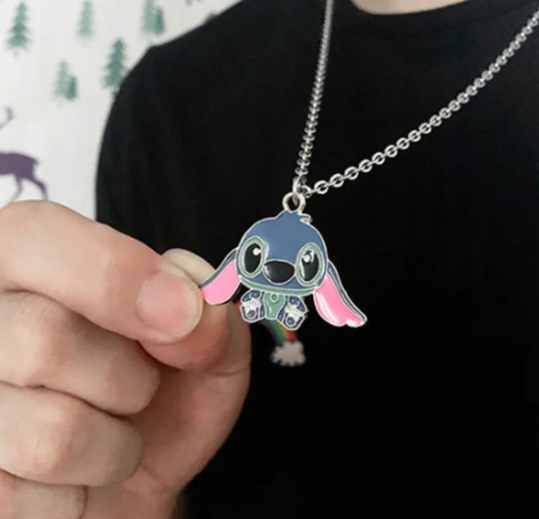 Wisiorek Łańcuszek Stitch Disney Lilo & Stitch 2