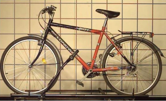 2x BAGAZNIK DACHOWY NA ROWER UCHWYT ROWEROWY DACH Anti theft protection no