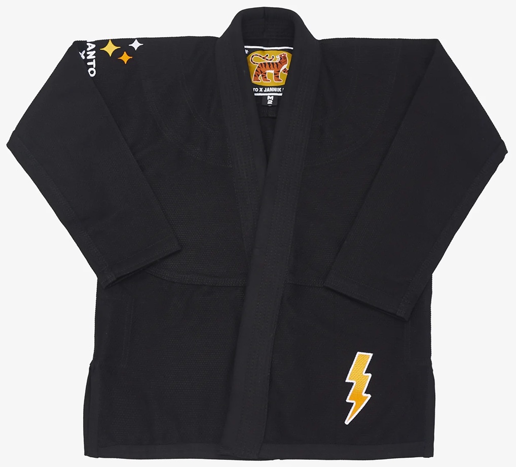 Manto Kimono Dla Dzieci Gi Bjj Tiger`s Tail Junior czarne rozm. M1