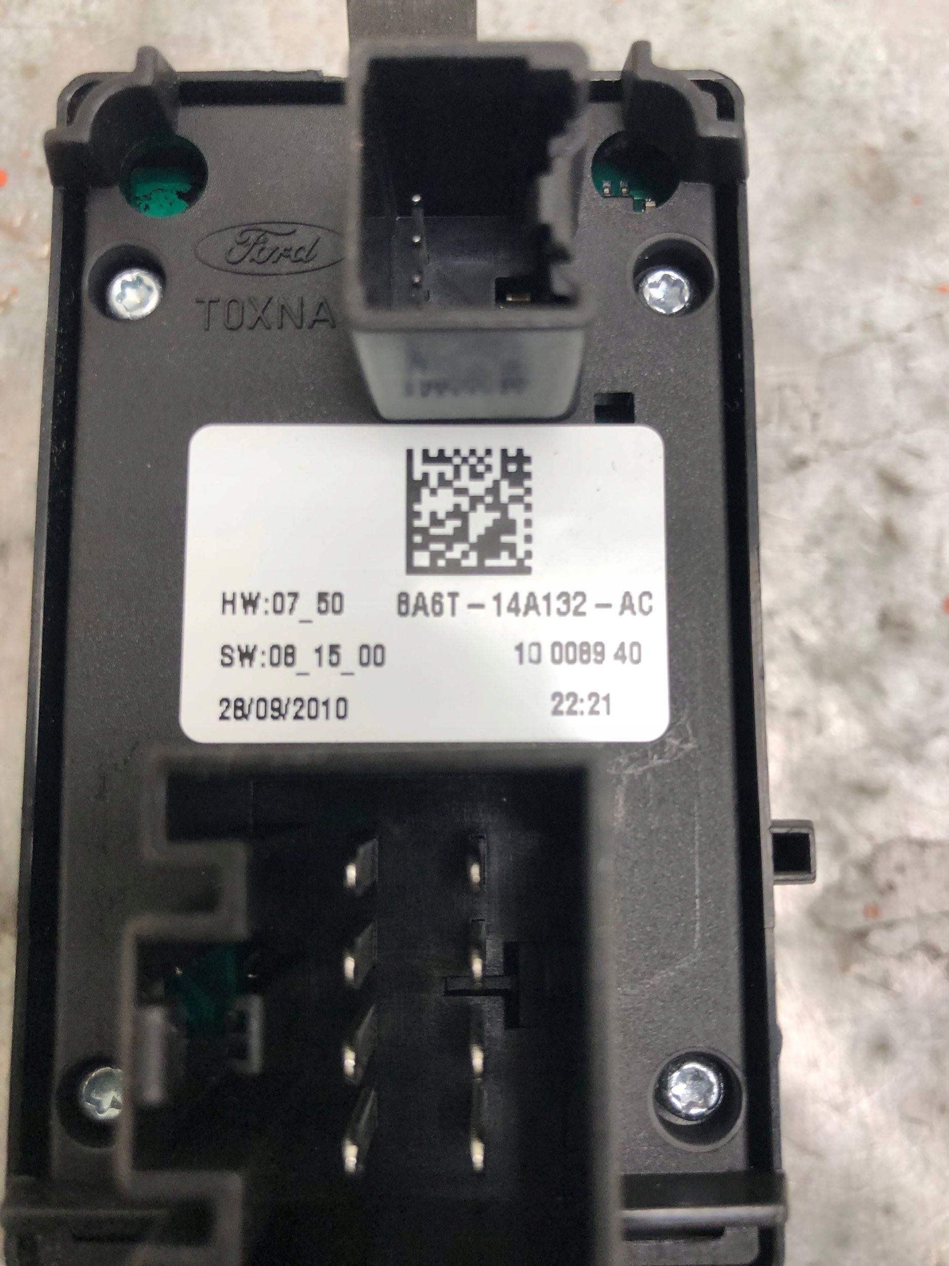 window control switch left front FORD FIESTA MK7 8A6T-14A132-AC