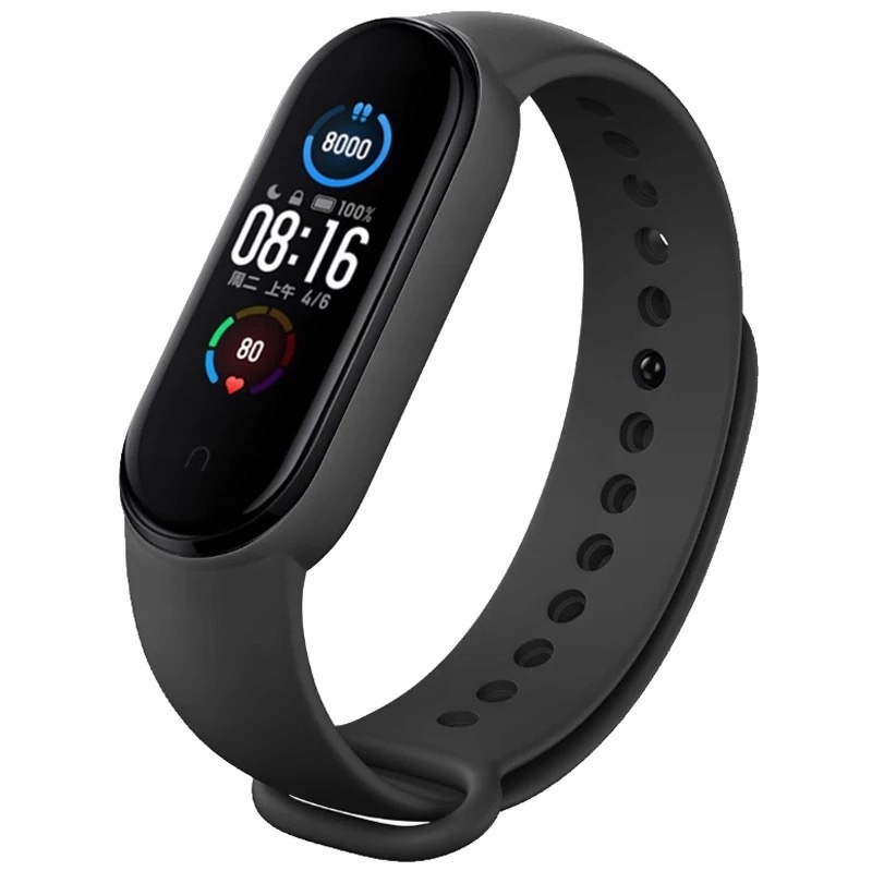 

Opaska Zmienna Do Xiaomi MI Band 5/6 Black